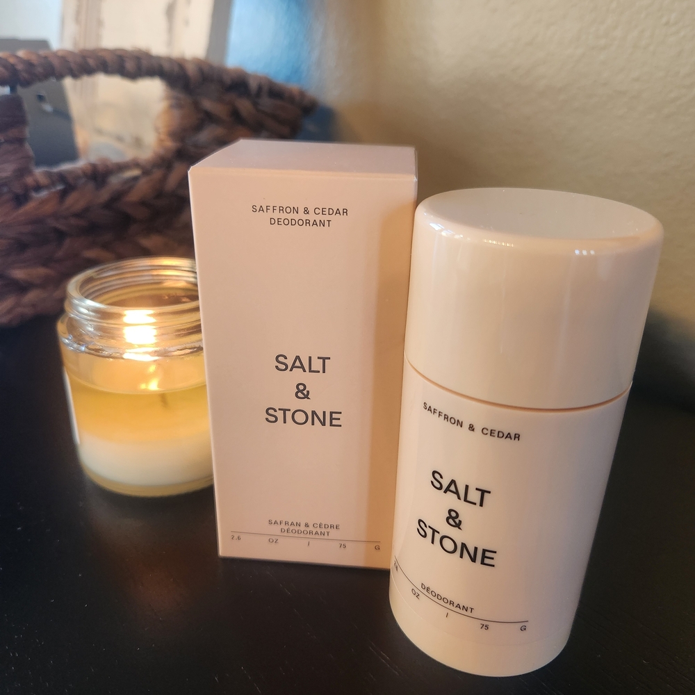 Salt & Stone Saffron & Cedar Deodorant